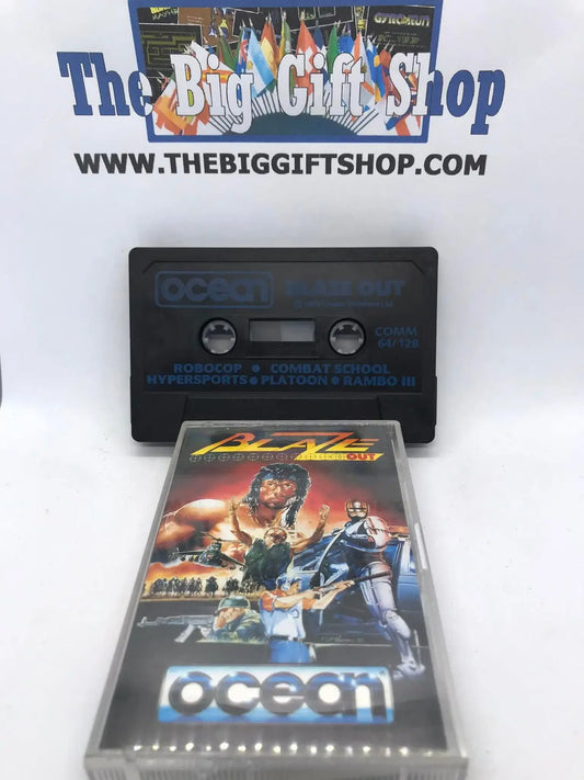 Blaze Out Compilation, C64 game Compilation by Ocean Magretro