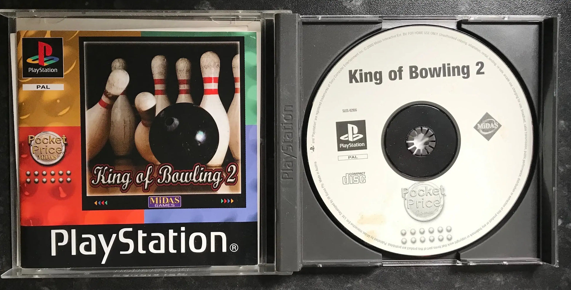 King of Bowling 2, PS1 Playstation One Game Boxed (PAL UK) Magretro