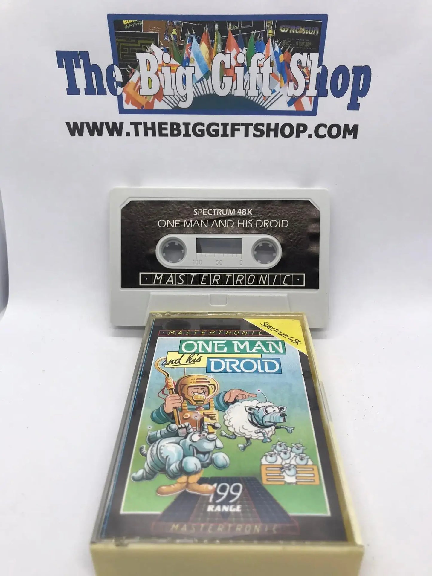One Man And His Droid , ZX Spectrum by Mastertronic Magretro
