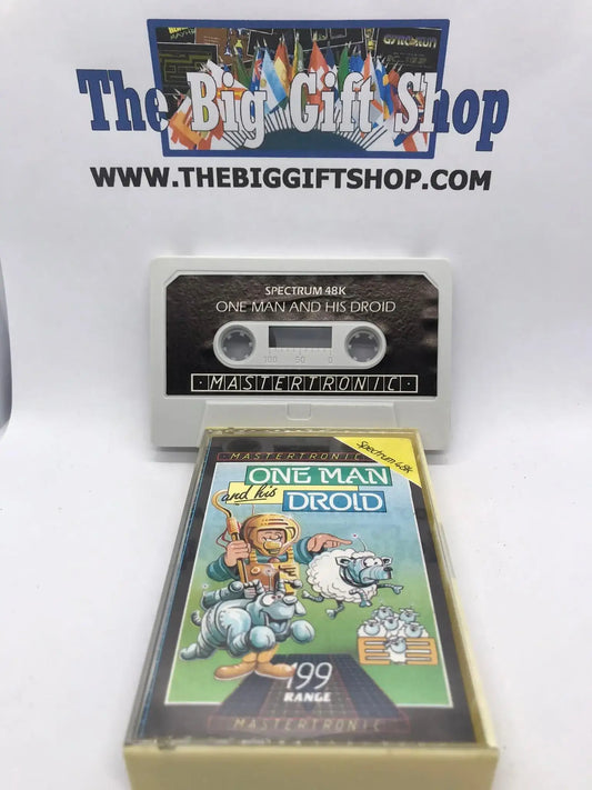 One Man And His Droid , ZX Spectrum by Mastertronic Magretro