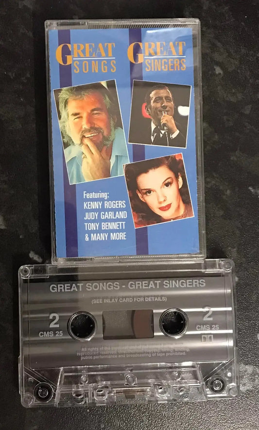 Great Songs Great Singers Album, CMS 25, Vintage Cassette Magretro