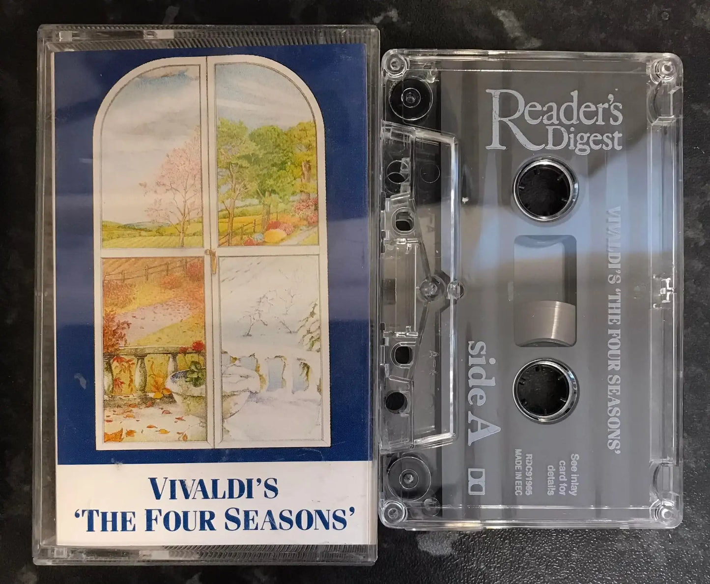 Vivaldi, The Four Seasons Album, Reader's Digest, RDC 91965, Vintage Cassette Magretro