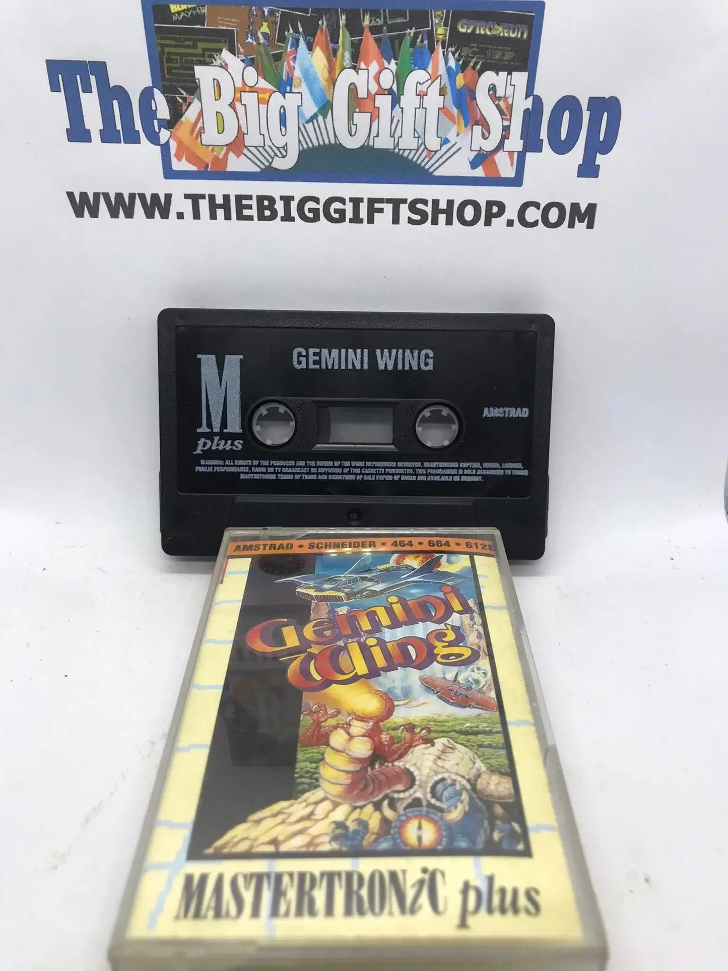 Gemini Wing (Mastertronic Plus), CPC 464 / 664 (RARE) Magretro