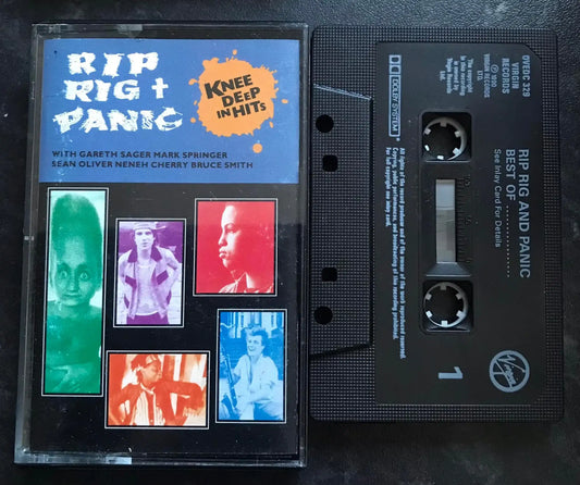 RIP RIG AND PANIC, Knee Deep In Hits Album, (RARE), Virgin, OVEDC 329 Magretro