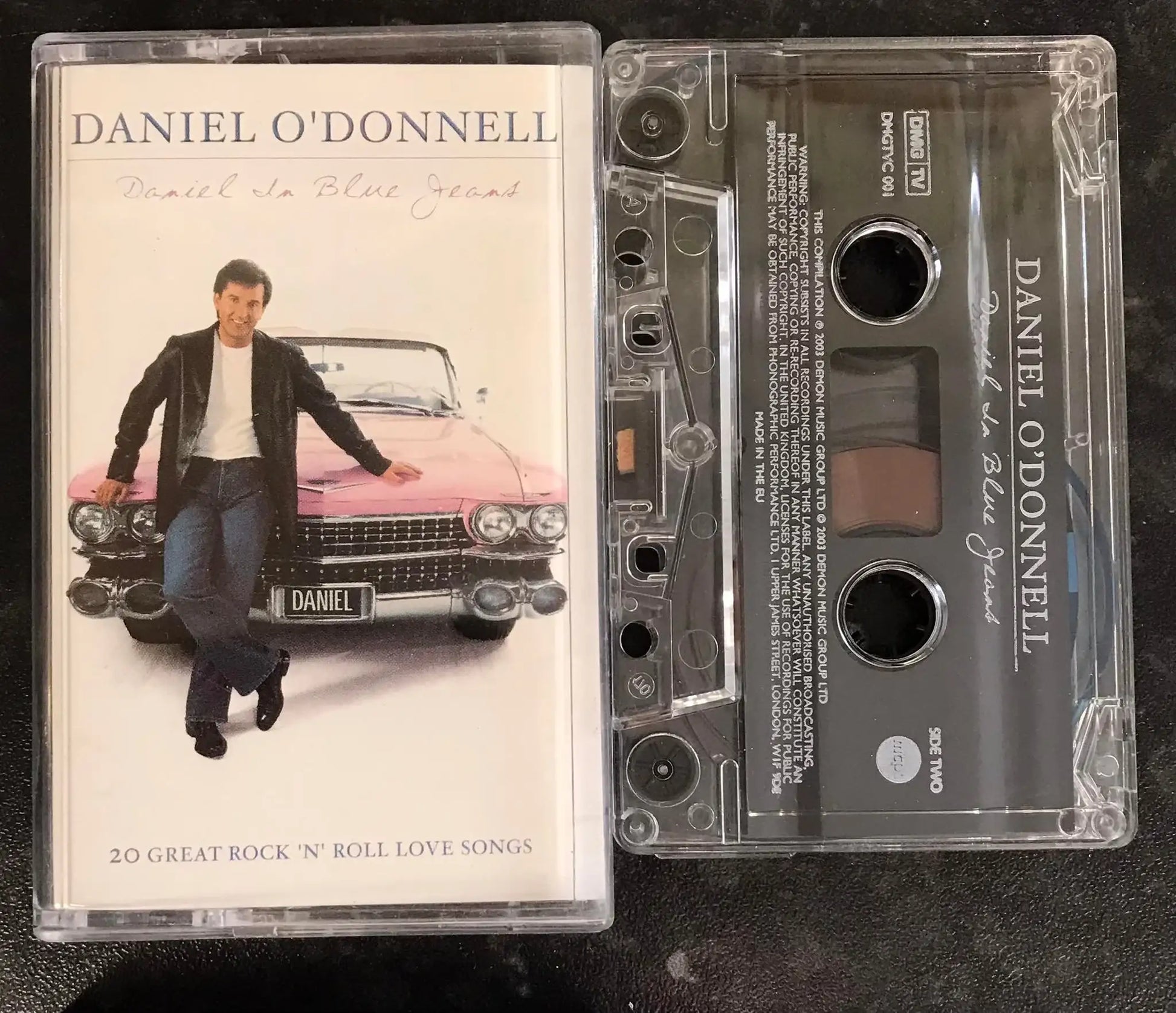 Daniel In Blue Jeans Album, Daniel O'Donnell, DMG TV, DMGTVC 001 Magretro