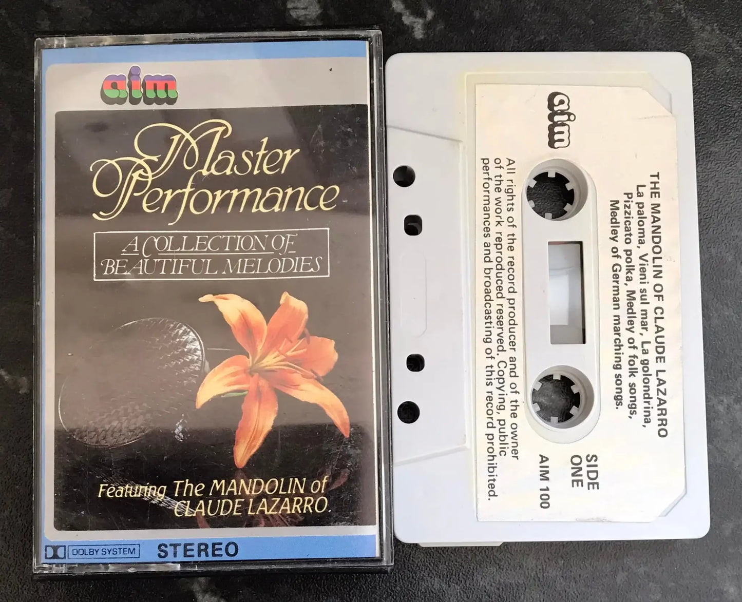 The Mandolin of Claude Lazarro, Master Performance, Vol 9, AIM 100 Magretro