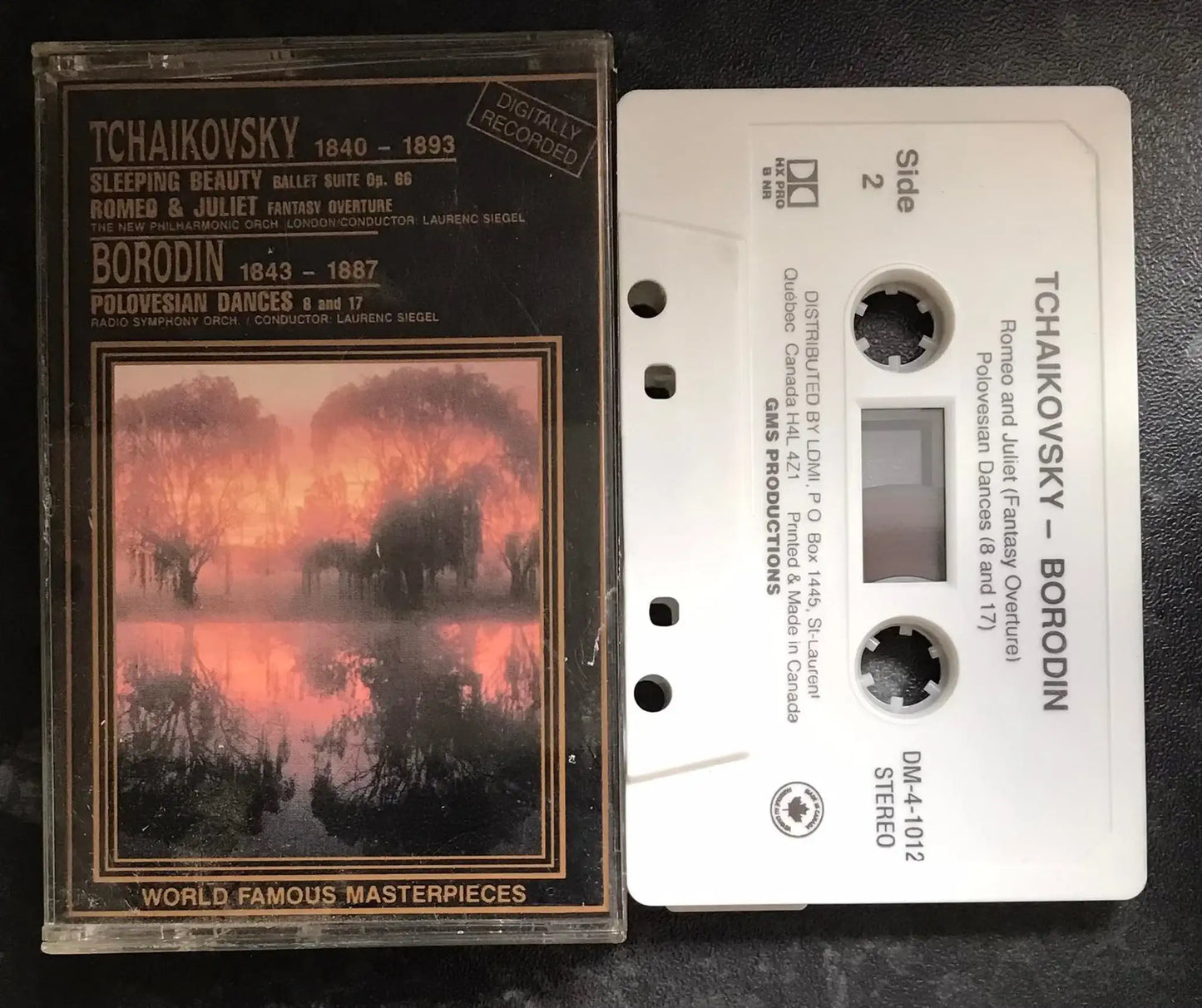 Tchaikovsky, Sleeping Beauty, Borodin, Polovesian Dances, dm-4-1012 Magretro
