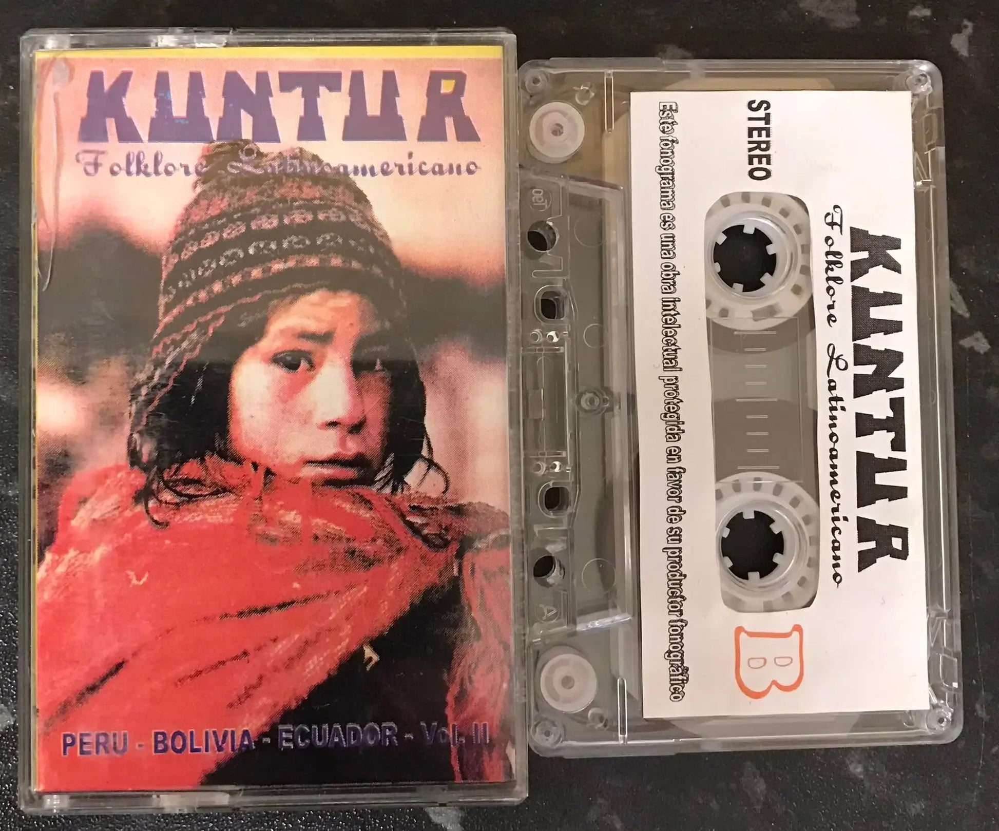 Kuntur, VOL II, Latino Americano Peruvian Folklore Music, Vintage Cassette Magretro