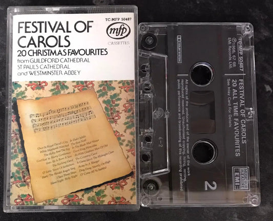 Festival of Carols, 20 Christmas Favourites, Music For Pleasure, TC-MFP 50487 Magretro