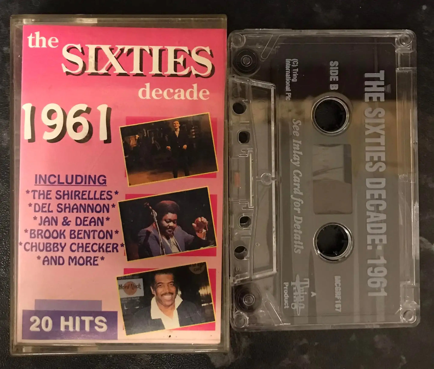 The Sixties Decade, 1961 Album, Tring, MCGRF167, Vintage Cassette Magretro
