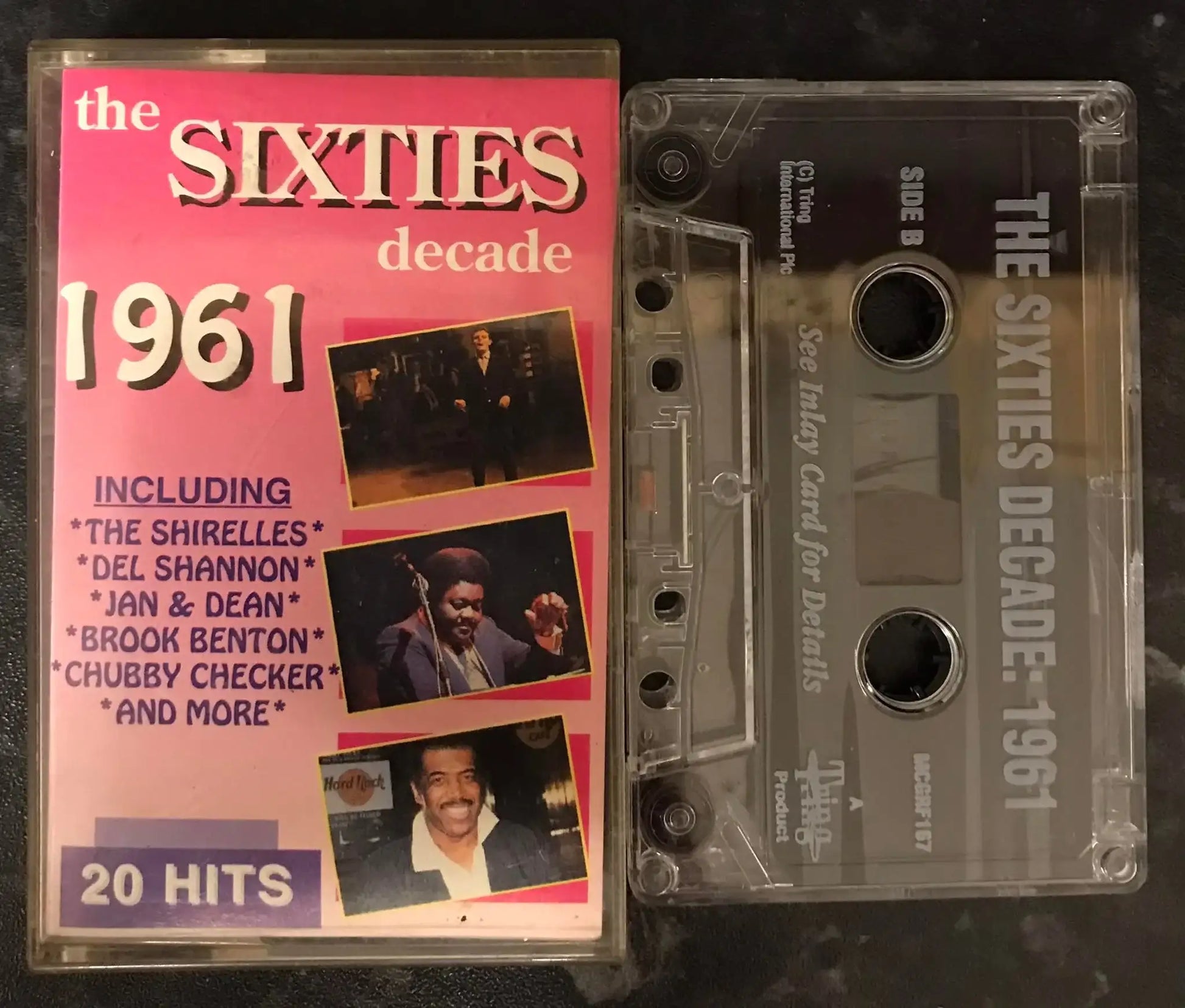 The Sixties Decade, 1961 Album, Tring, MCGRF167, Vintage Cassette Magretro