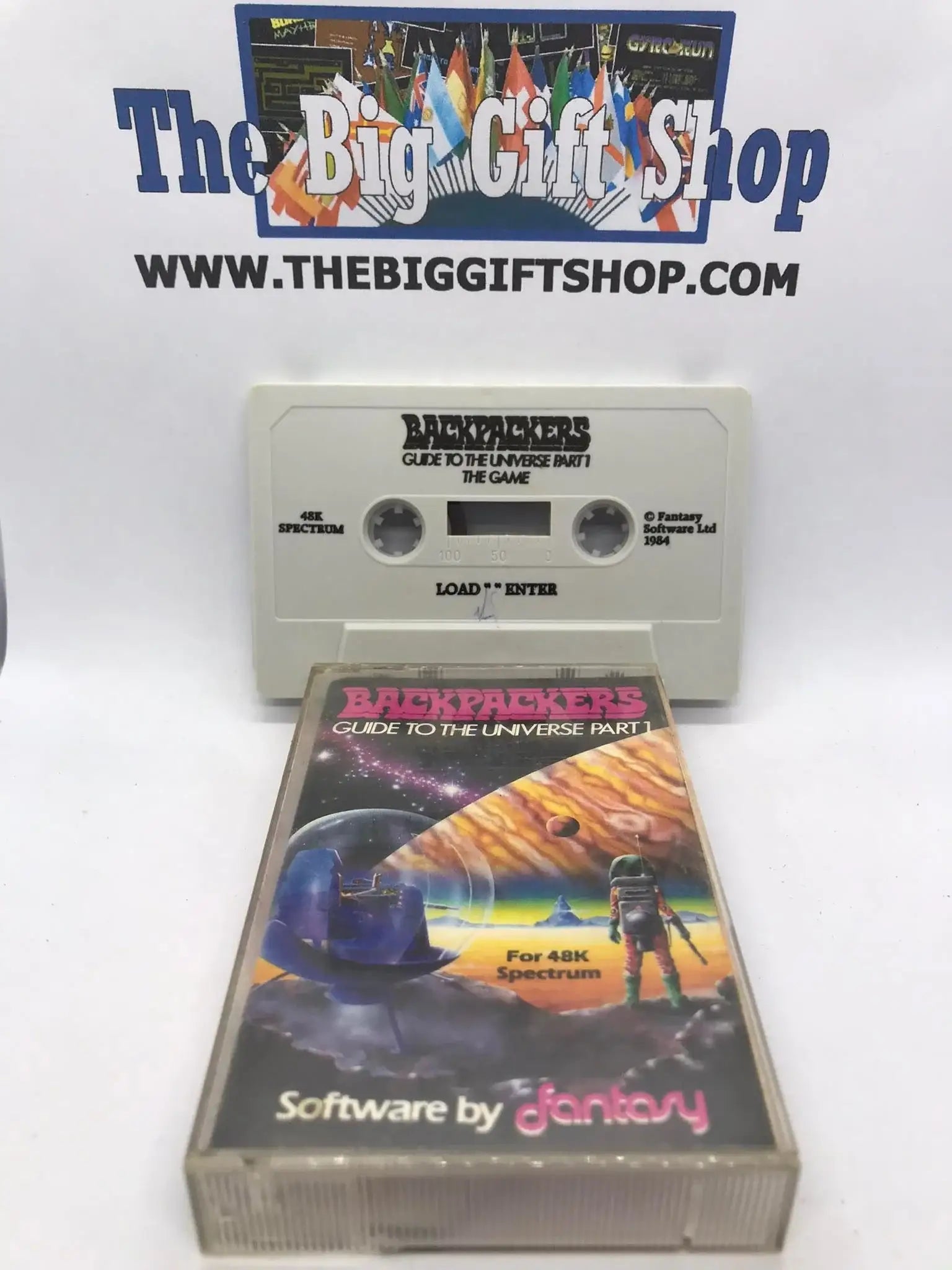 Backpackers Guide To The Universe (Tested), ZX Spectrum, Fantasy Software Magretro