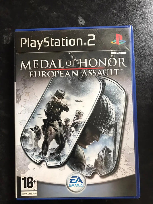 Medal of Honor European Assault, PS2 Game, PAL Magretro