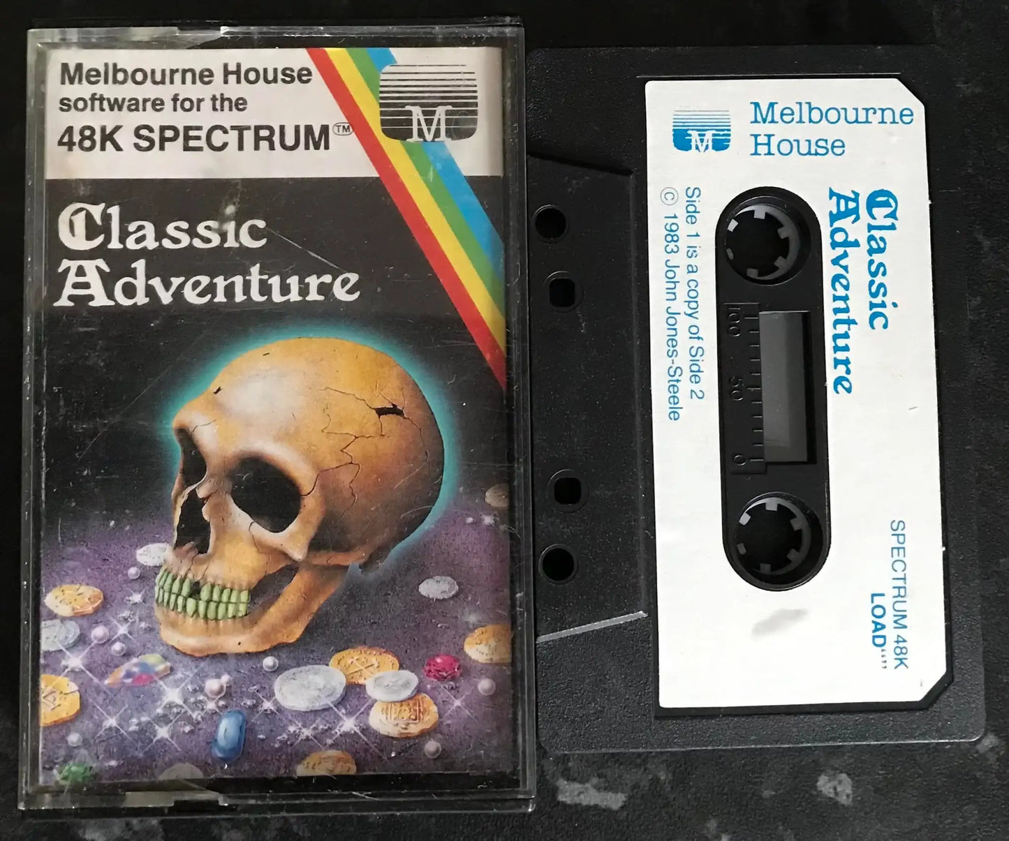 Classic Adventure, ZX Spectrum, Released by Melbourne House Magretro