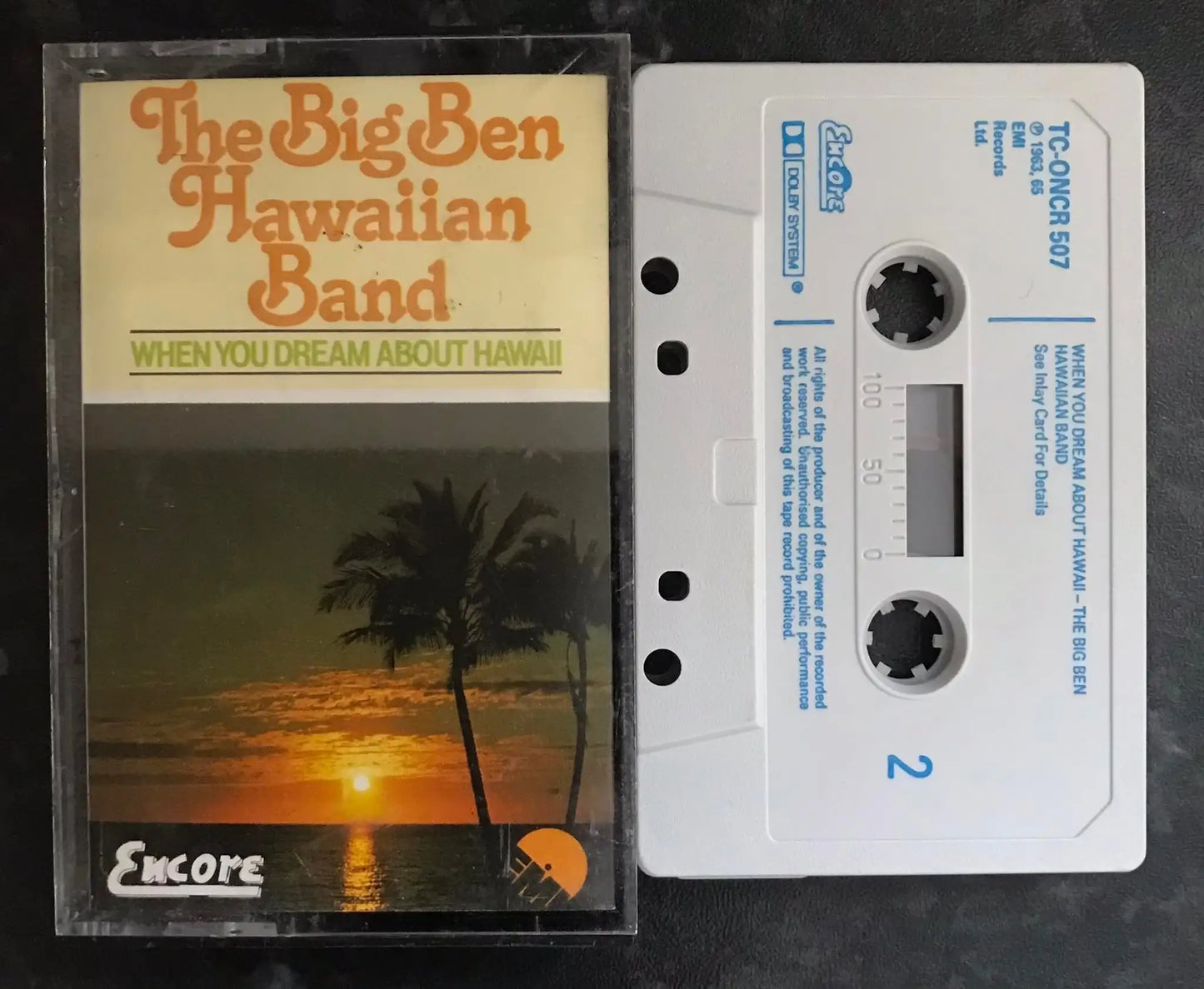 The Big Ben Hawaiian band, When You Dream About Hawaii, TC-ONCR 507 Magretro