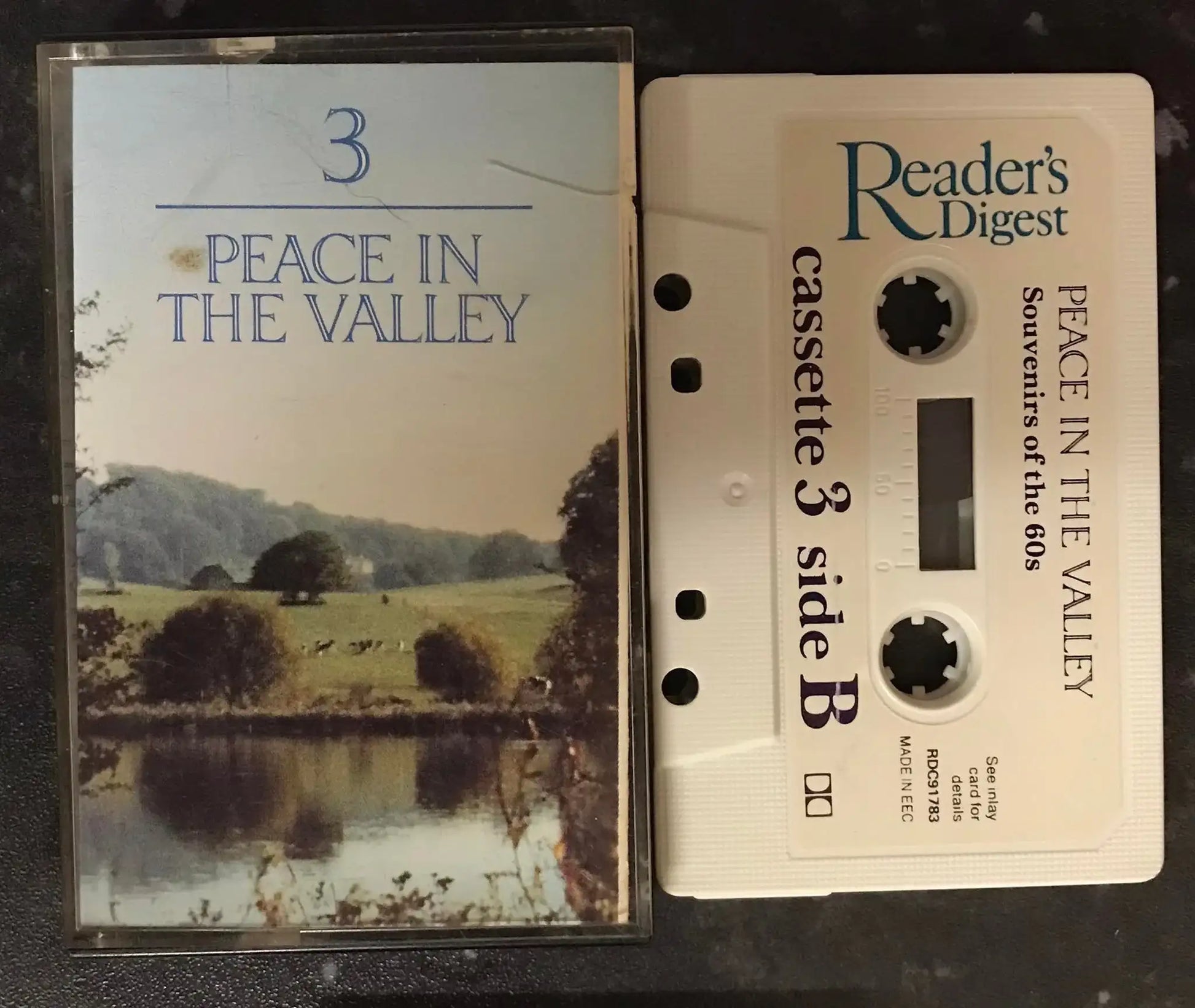 Peace In The Valley Album, Tape 3, RDC91783, Vintage Cassette Magretro