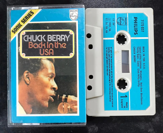 Chuck Berry, Back In The USA Album, Philips, 7175 037, Vintage Cassette Magretro