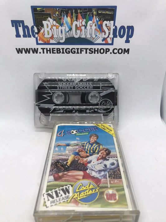 4 Soccer Simulators, ZX Spectrum, Released by Codemasters Magretro