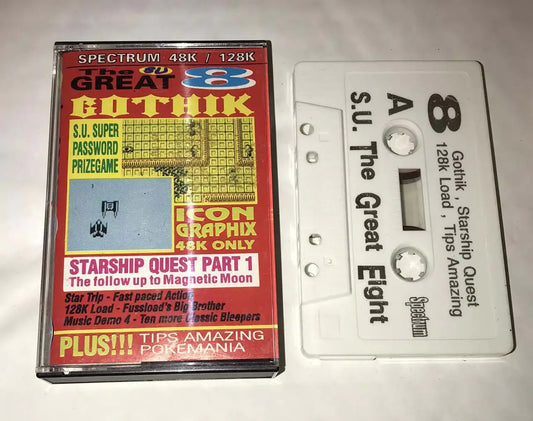 Sinclair User Tape, The Great 8 (21)Aug 92- Zx Spectrum Magretro