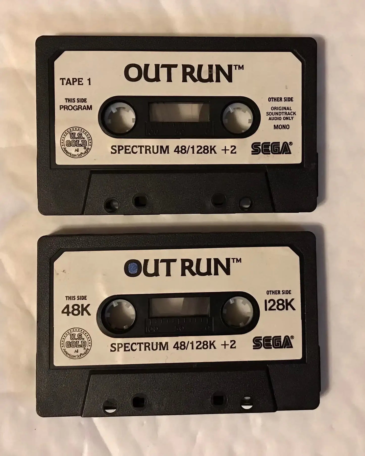 Out Run, ZX Spectrum game by US Gold , No Box Magretro