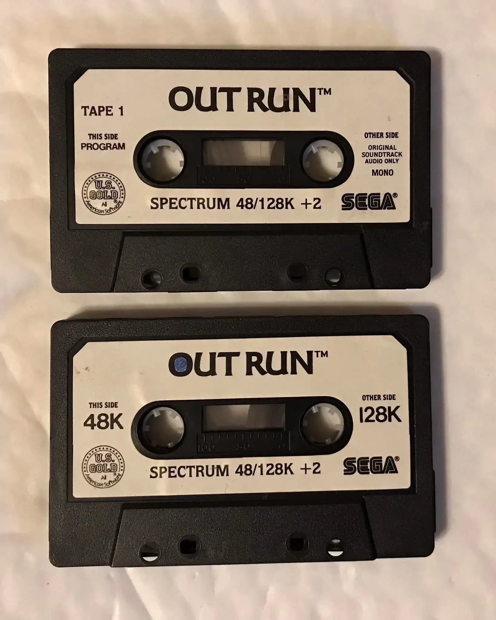 Out Run, ZX Spectrum game by US Gold , No Box Magretro