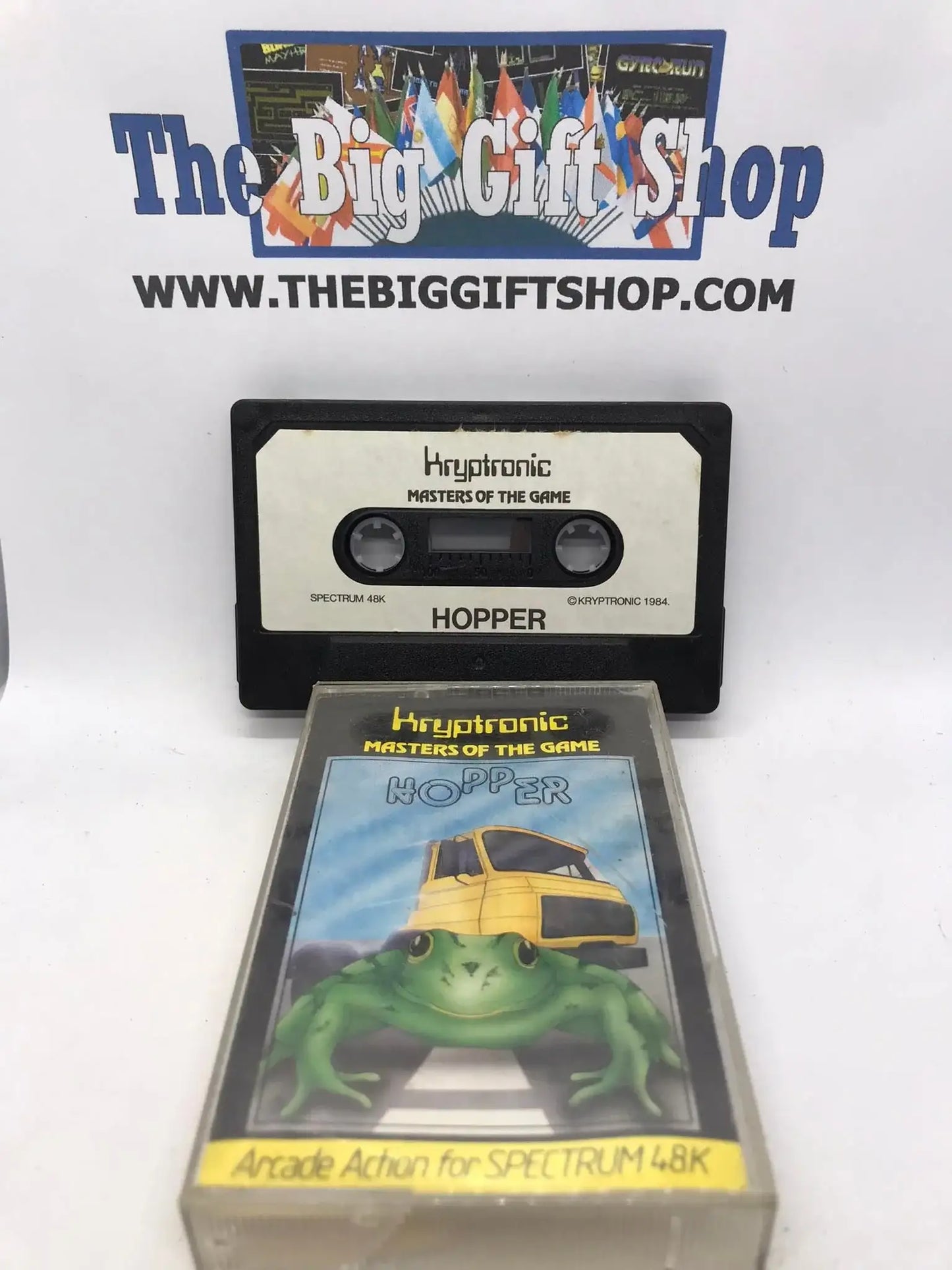Hopper (Kryptronic), ZX Spectrum, Rare Game, Released by kryptronic Magretro