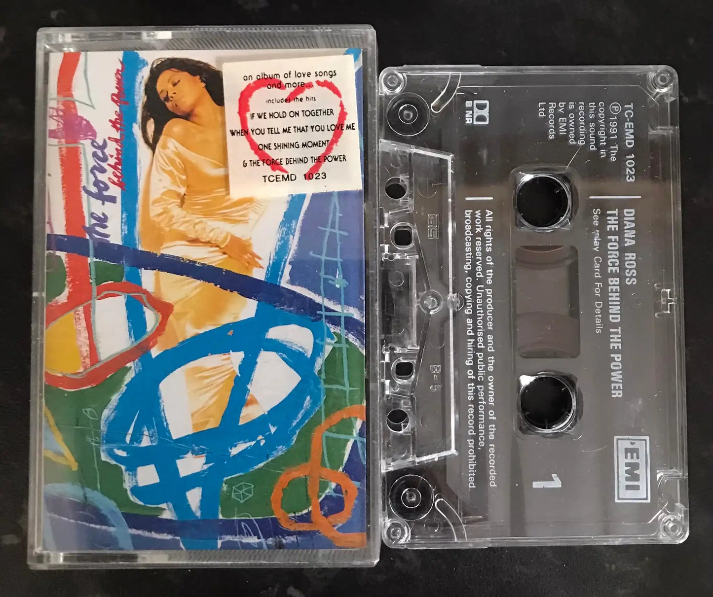 Diana Ross, The Force Behind The Power Album, EMI, TCEMD 1023 Magretro