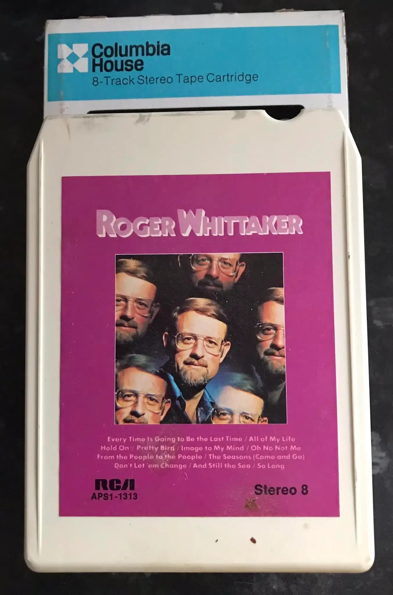 8 Track Stereo, Roger Whittaker, Vintage Cassette Magretro