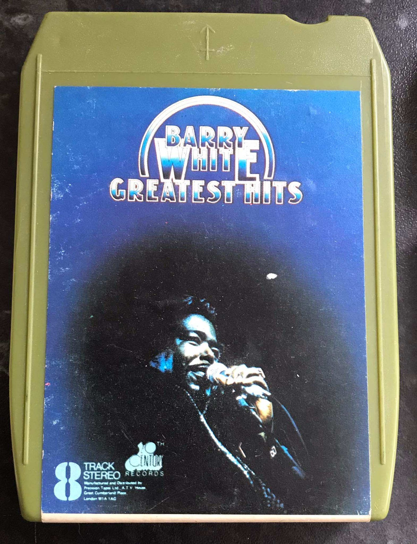 8 Track Stereo, Barry White , Greatest Hits Cartridge, 20th Century?, Y8BT 8000 Magretro