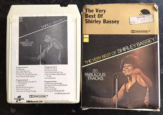 8 Track Stereo, The Very Best of Shirley Basey Cartridge, EMI 8X-SCX 6569 Magretro