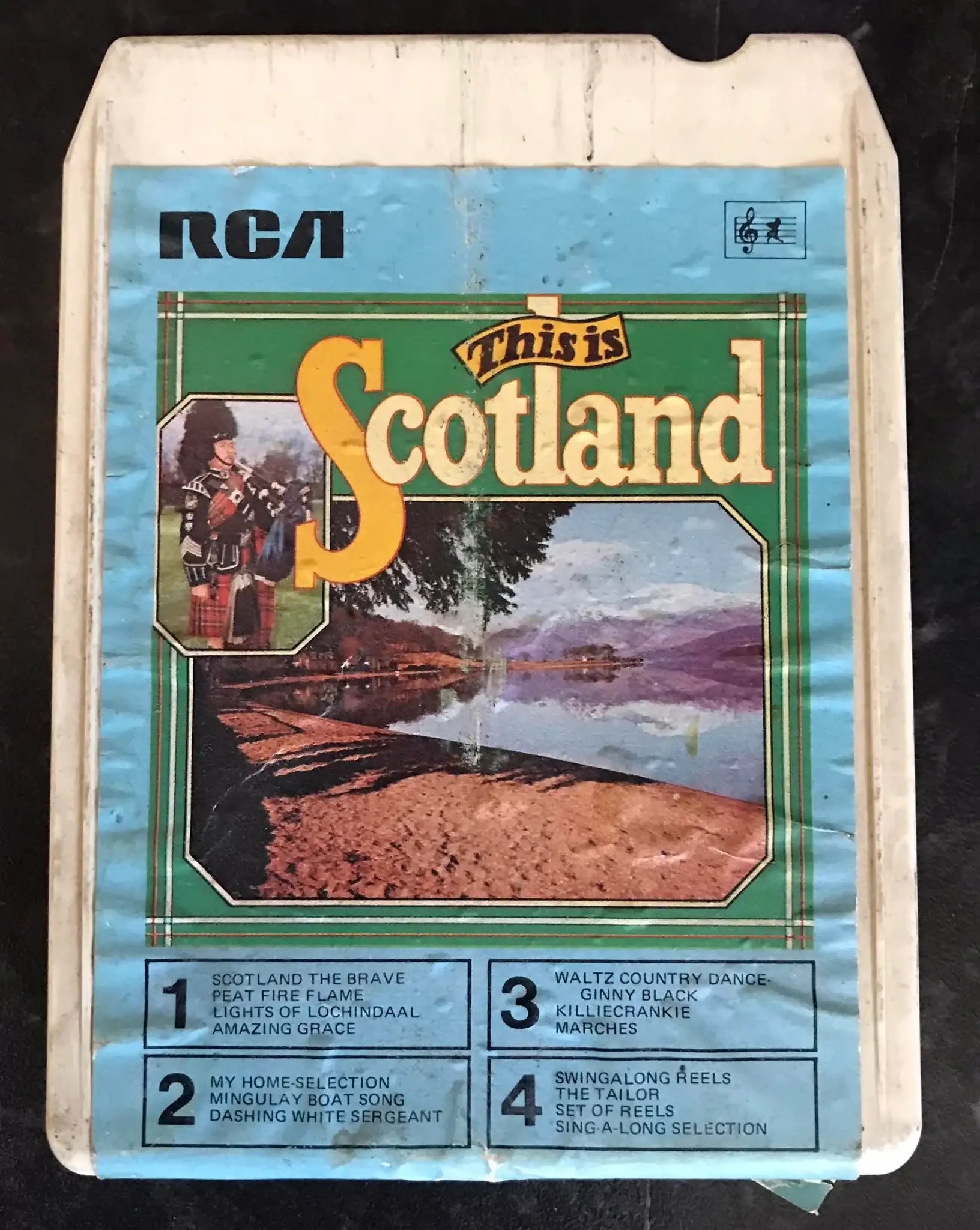 8 Track Stereo, This Is Scotland Cartridge, RCA MP8 159 Magretro