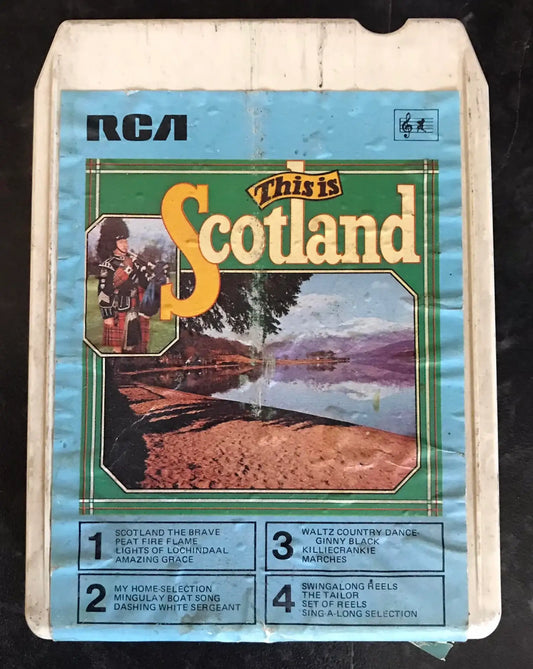 8 Track Stereo, This Is Scotland Cartridge, RCA MP8 159 Magretro