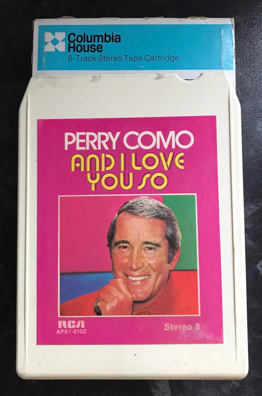 8 Track Stereo, Perry Como, And I Love You So, Vintage Cassette Magretro