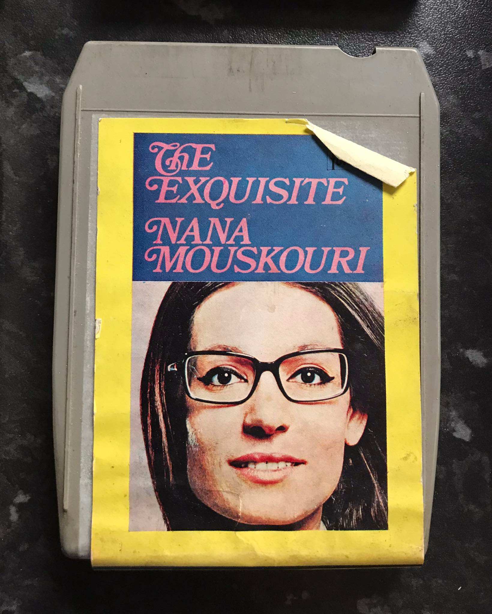 The Exquisite Nana Mouskouri, 8 TRACK Vintage Cassette Magretro