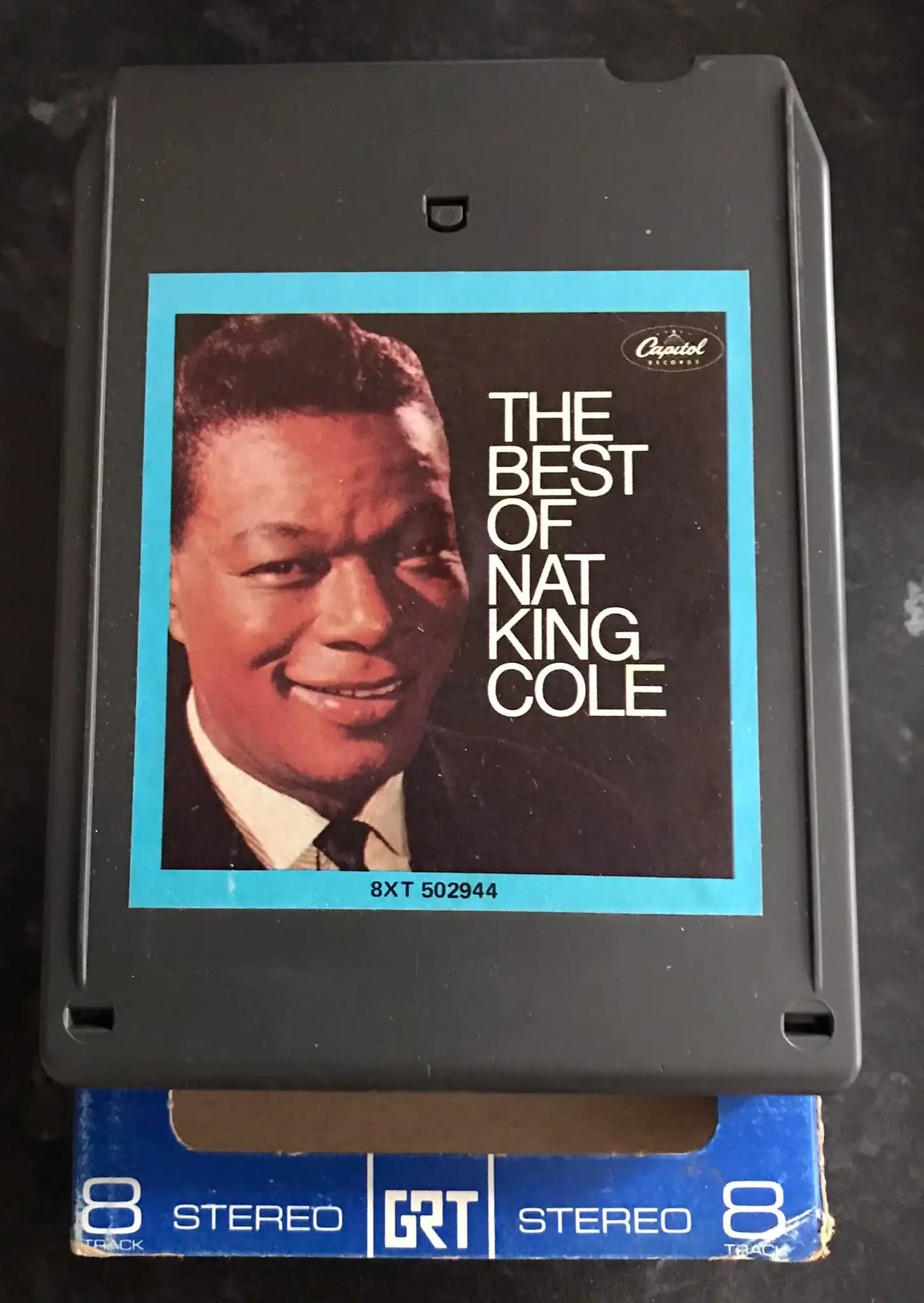 8 Track Stereo, The Best Of Nat King Cole, Vintage Cassette Magretro
