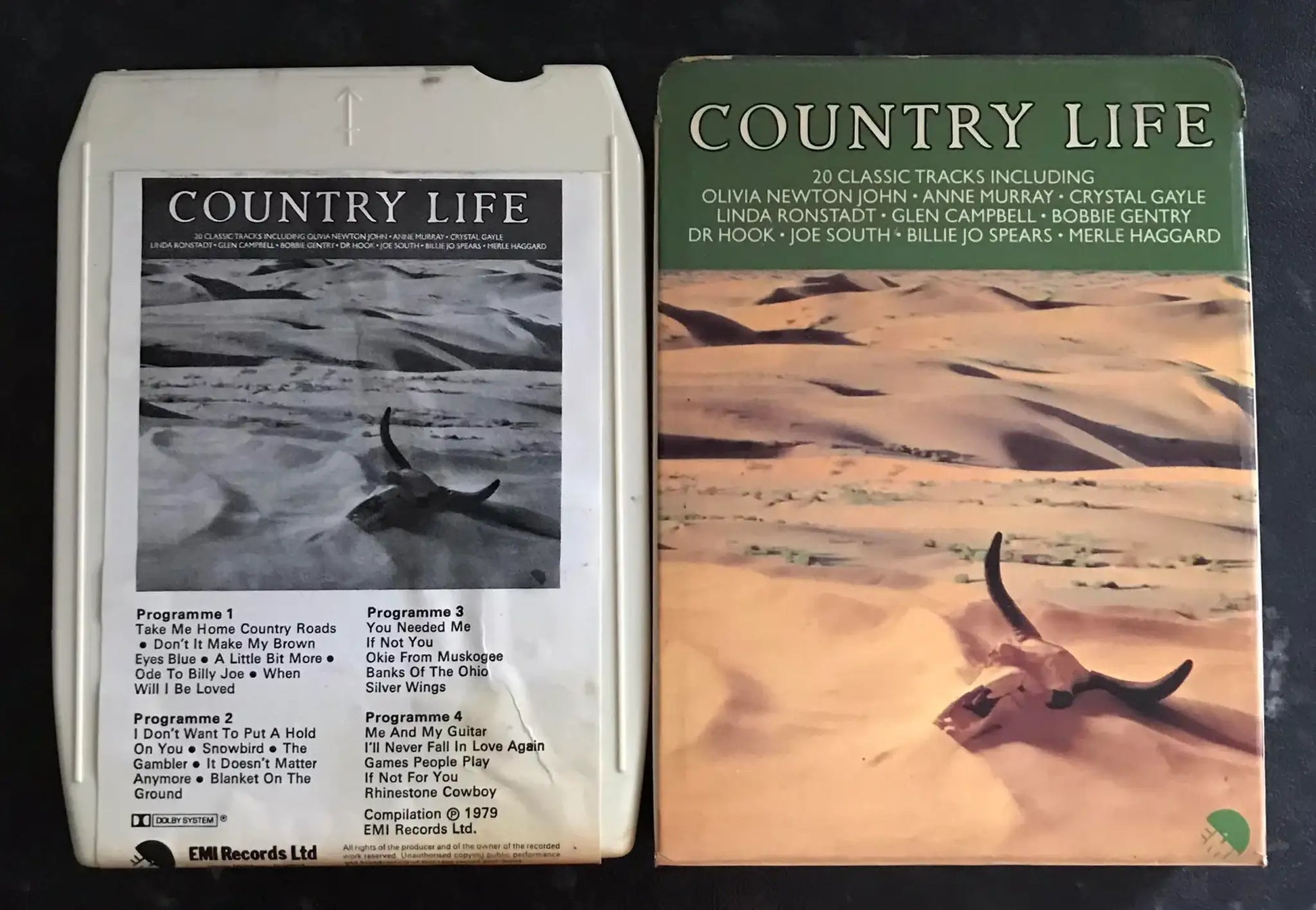 8 Track Stereo, Country Life, Vintage Cassette Magretro