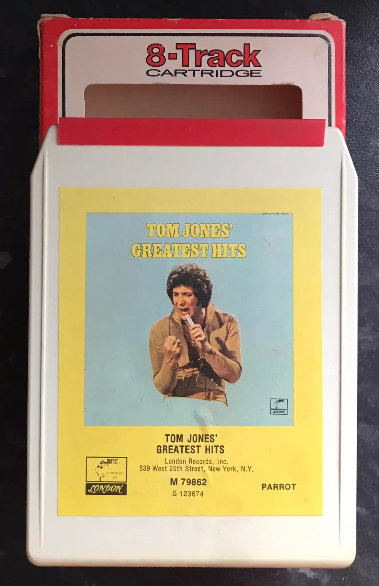 8 Track Stereo, Tom Jones Greatest Hits, Vintage Cassette Magretro