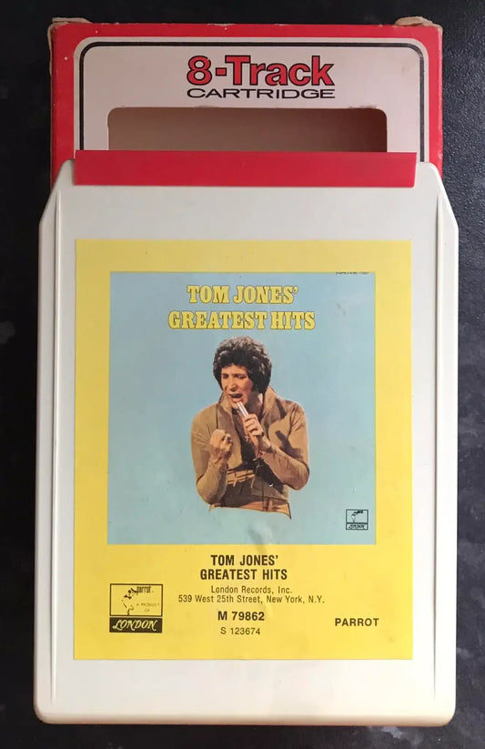8 Track Stereo, Tom Jones Greatest Hits, Vintage Cassette Magretro