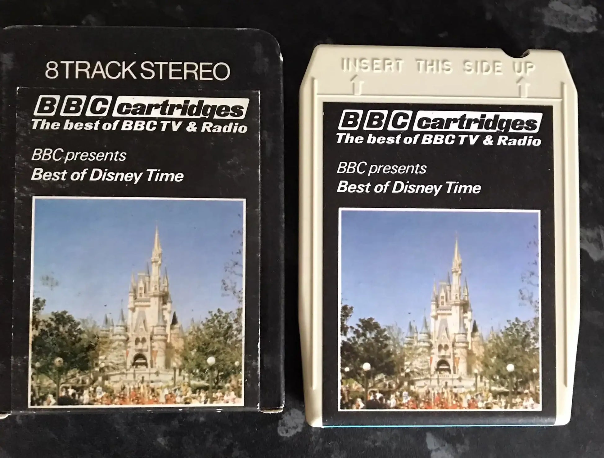 BBC Presents Best Of Disney Time, 8 TRACK Vintage Cassette Magretro