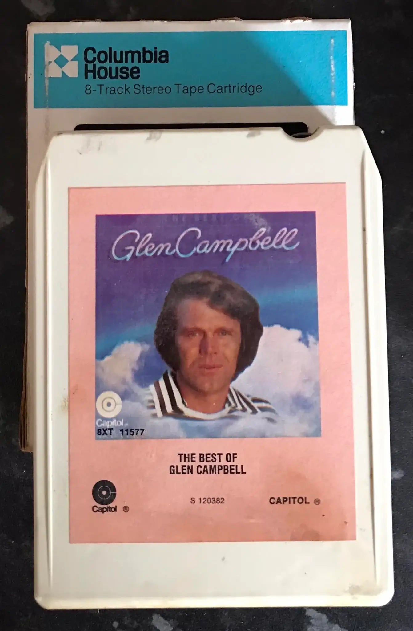 8 Track Stereo, The Best Of Glen Campbell, Vintage Cassette Magretro