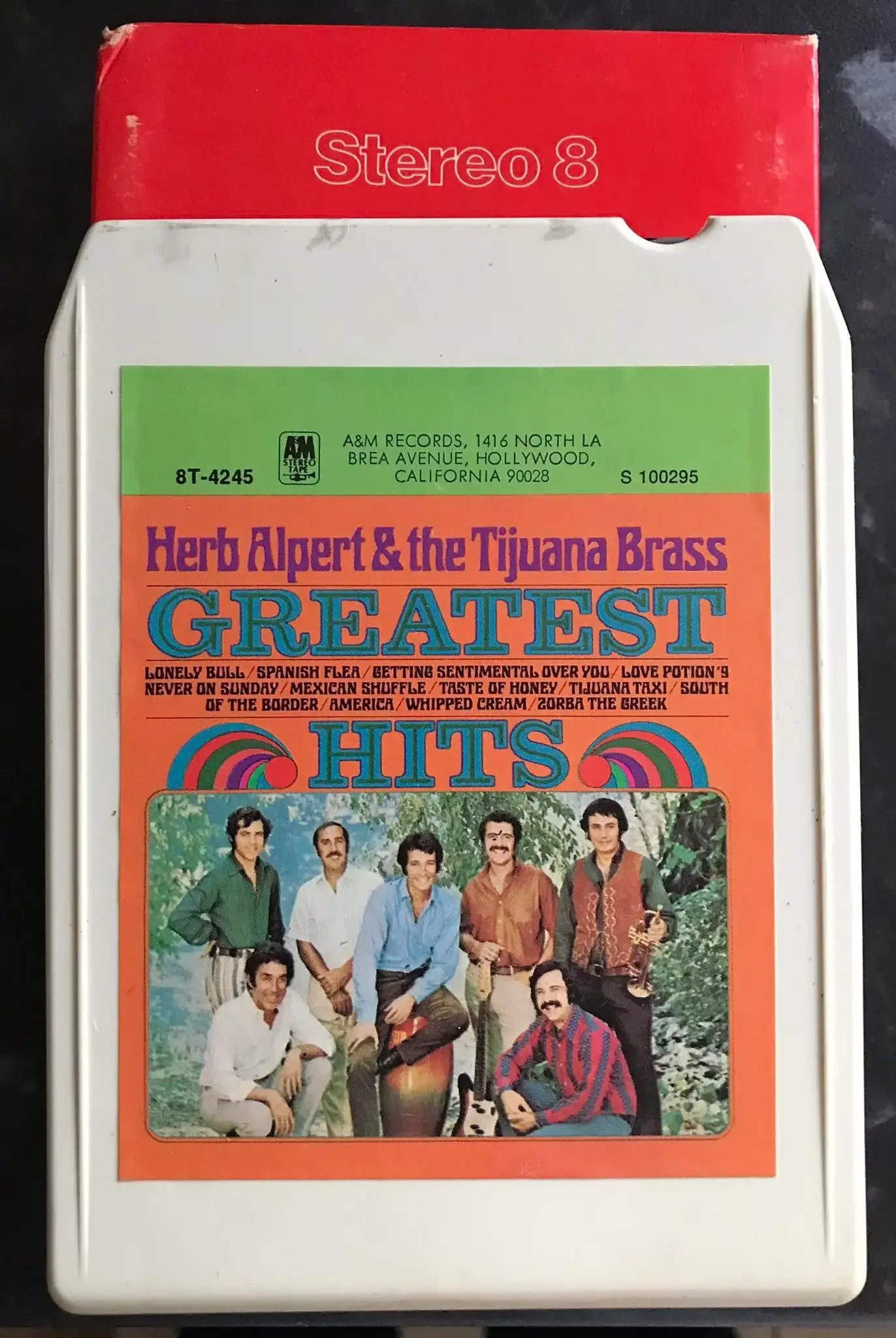 8 Track Stereo, Herb Alpert and the Tijuana Brass Greatest Hits, Vintage Magretro