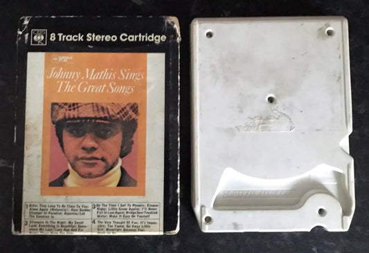 Johnny Mathis Sings The Great Songs, 8 TRACK Vintage Cassette Magretro