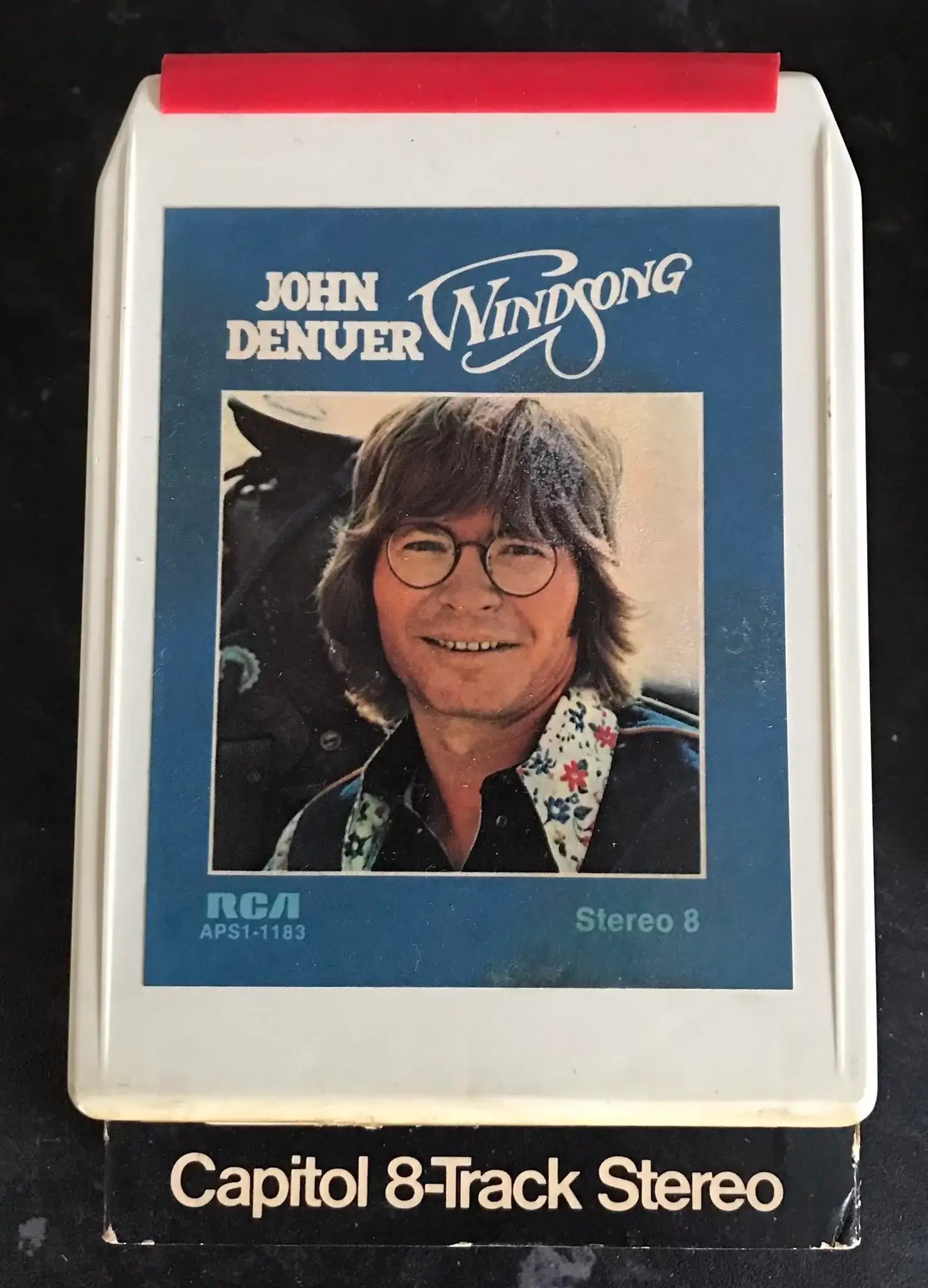 8 Track Stereo, John Denver, Windsong, Vintage Cassette Magretro