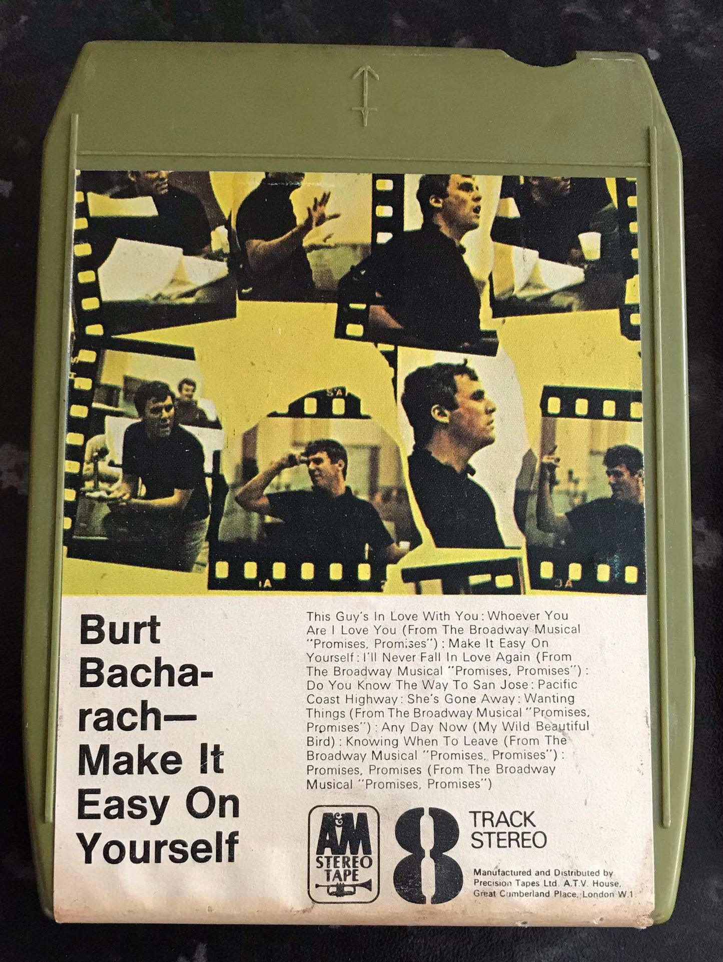 8 Track Stereo, Burt Bacharach, Make It Easy On Yourself, Y8AM 938 Magretro