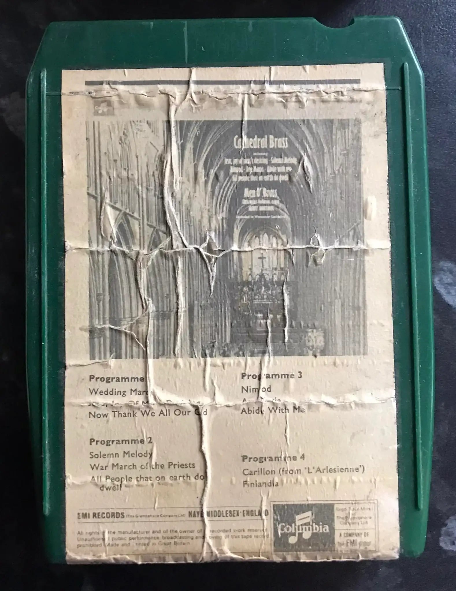 Cathedral Brass, 8 TRACK Vintage Cassette Magretro