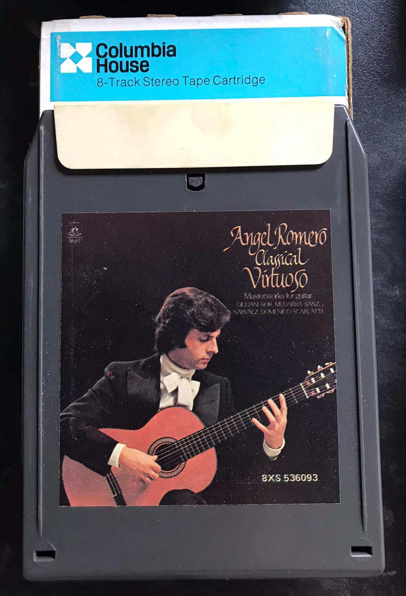 8 Track Stereo, Angel Romero Classical Virtuoso, Vintage Cassette Magretro