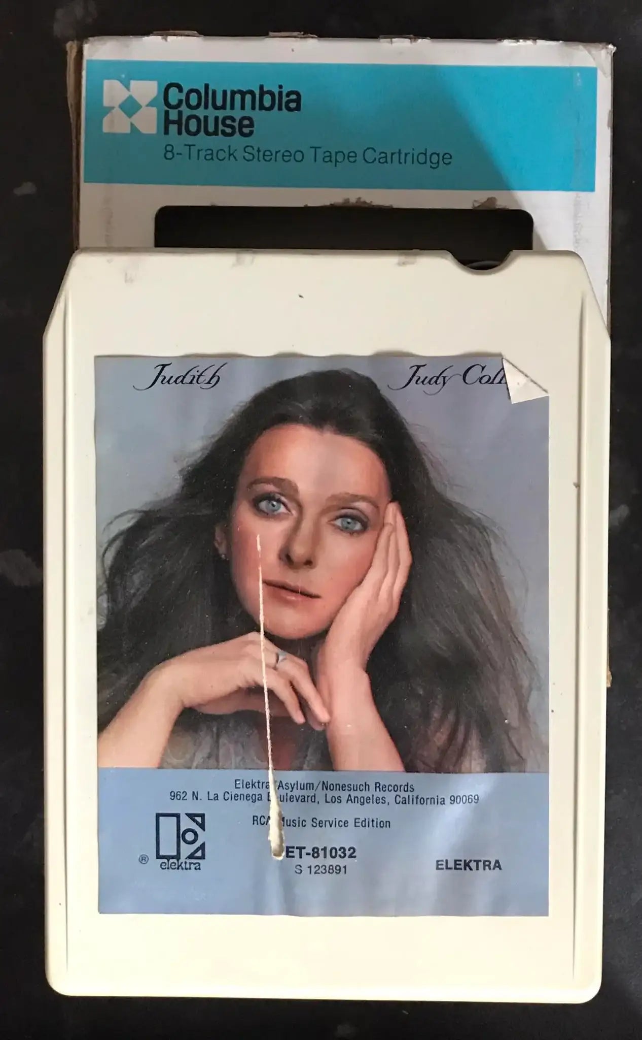 8 Track Stereo, Judy Collins, Judith, Vintage Cassette Magretro