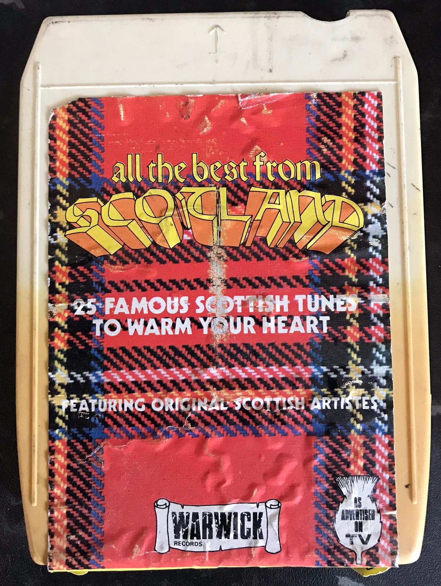 8 Track Stereo, All The Best From Scotland Cartridge, Warwick, 8T-WW 5000 Magretro