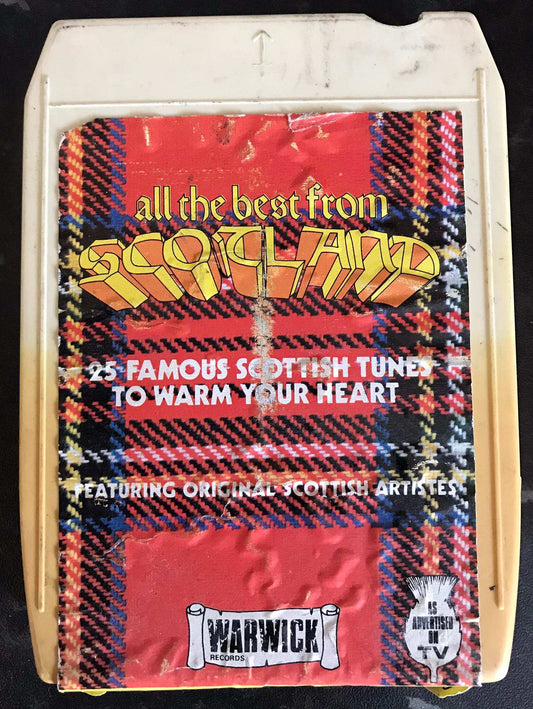 8 Track Stereo, All The Best From Scotland Cartridge, Warwick, 8T-WW 5000 Magretro