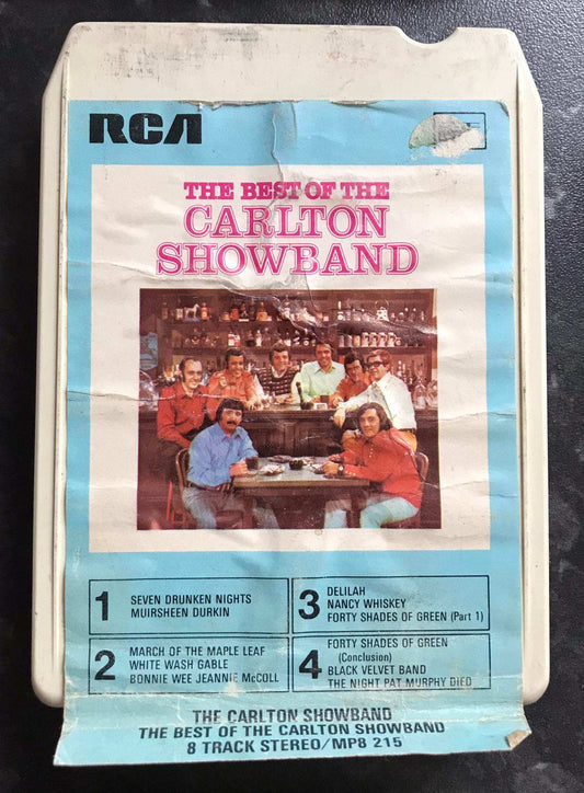 The Best Of The Carlton Showband, 8 TRACK Vintage Cassette Magretro